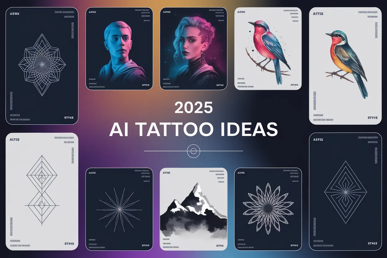 50 Unique Tattoo Ideas Generated by AI (2025 Edition)