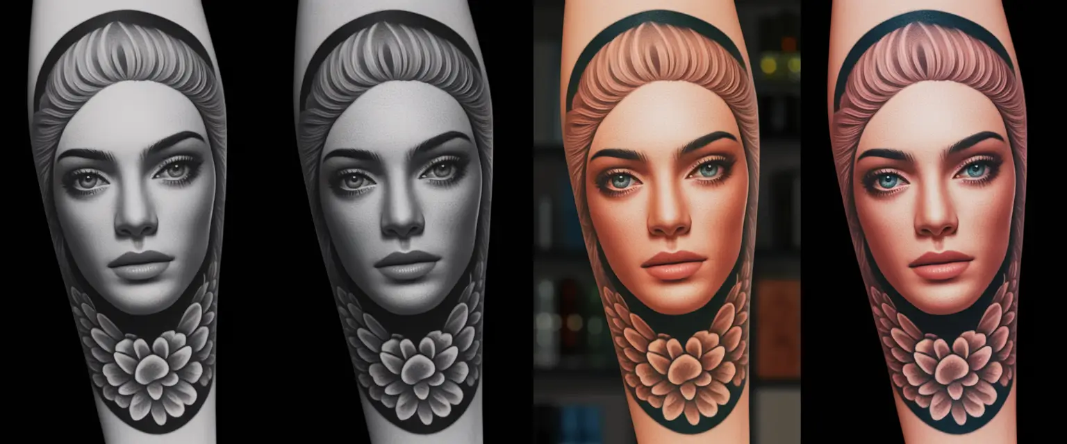 Black & Grey vs Color Tattoos: Which Fits Your Vision?