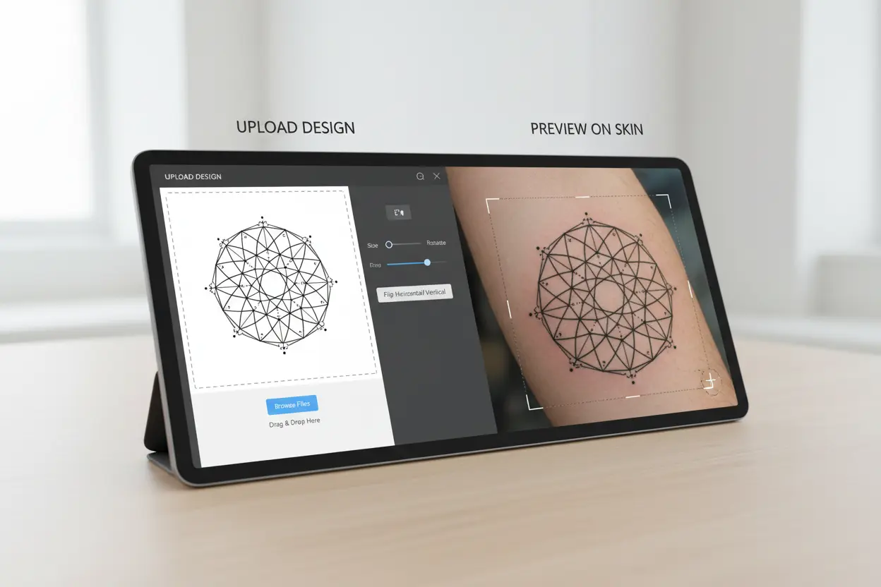 See Tattoo On Your Skin: TatBox's Visualization Tool Explained