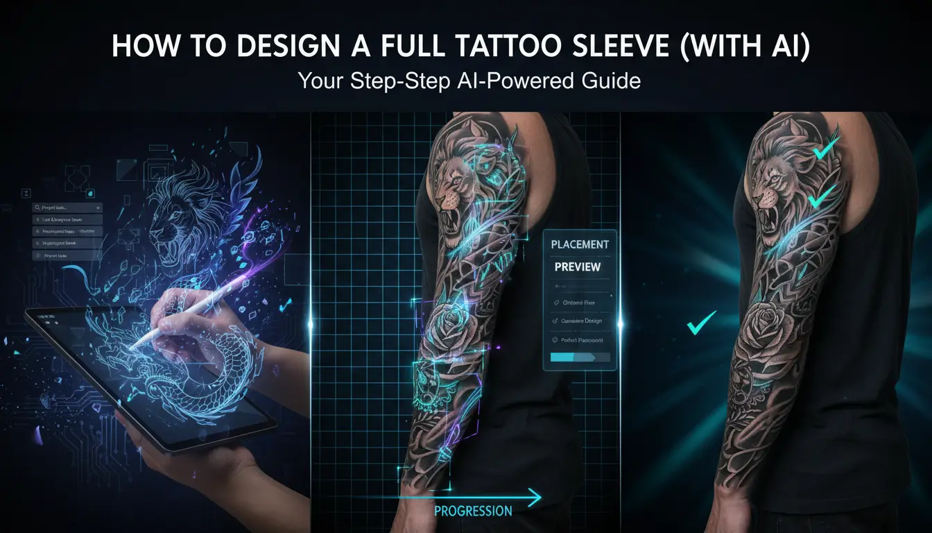 How to Design a Full Tattoo Sleeve: A Step-by-Step Guide (Using AI)
